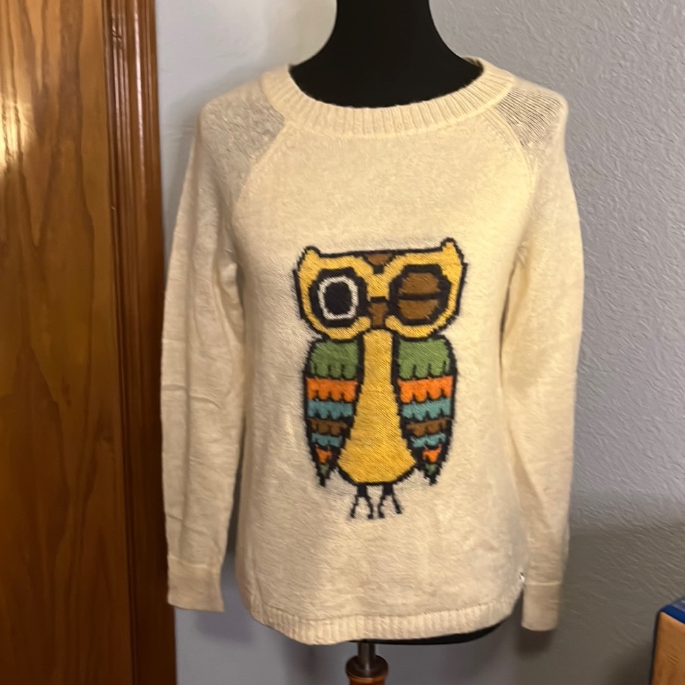 Woolrich Winking Owl Mohair Blend Sweater